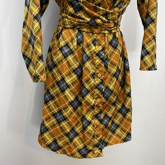 Lola May Long Sleeve Button Up Dress - Picture 4 of 8